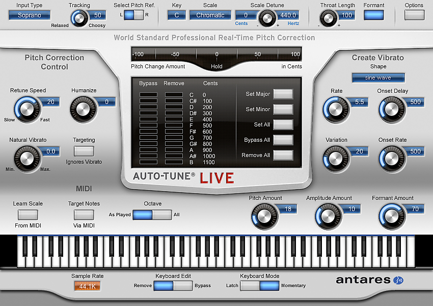 Does Antares Auto-tune From Soft